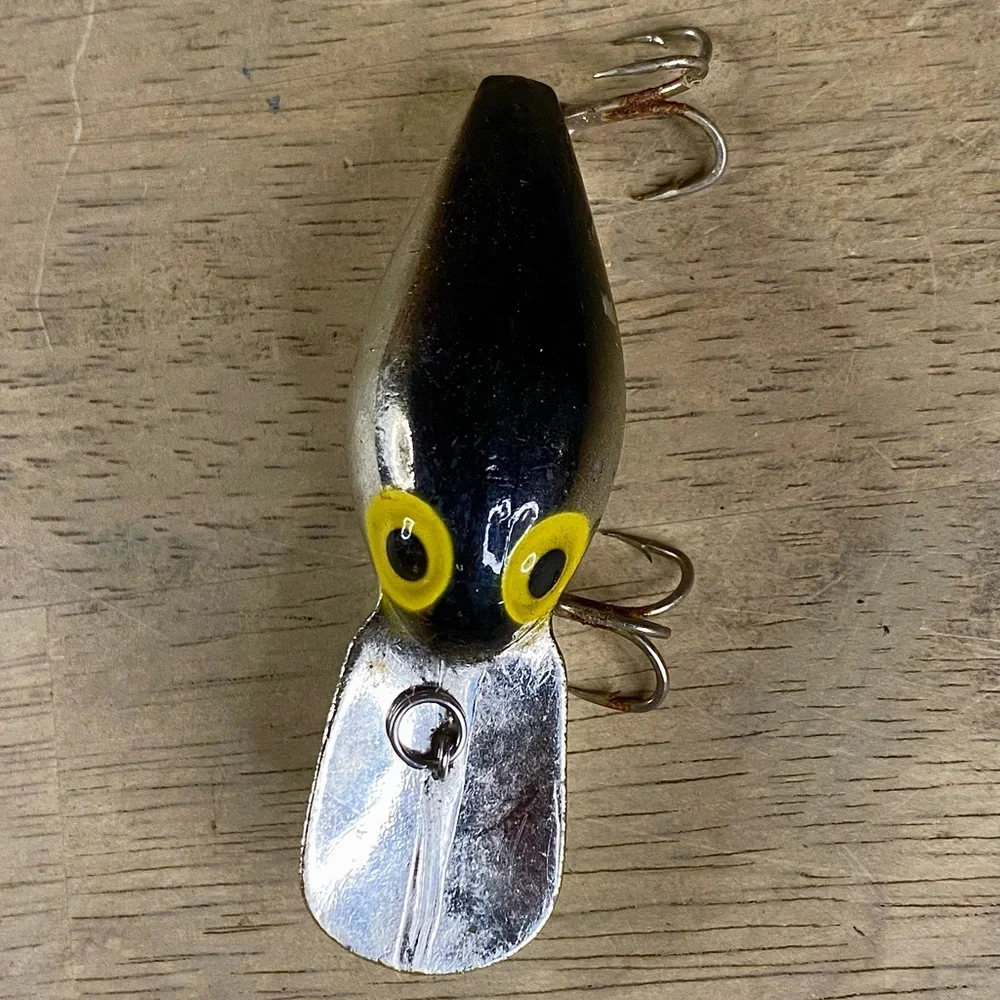 Storm PRE Rapala Vintage Wiggle Wart Chrome Black‎
